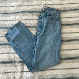 Abercrombie dad jeans curve love